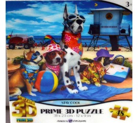 Dėlionė 3D Šuniukų atostogos